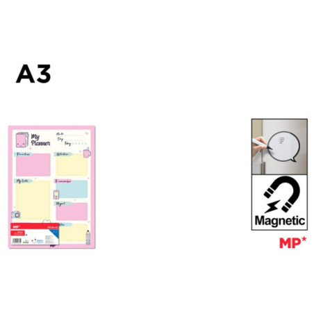 Planner A3 magnetic Main Paper