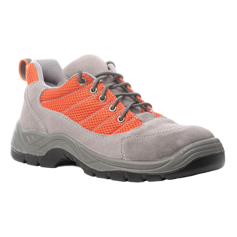 Pantofi protectie SPINELLE S1P SRC marimea 42, antiderapanti, fata din piele spalt, bombeu din otel