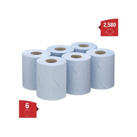 Rola derulare centrala WypAll, Kimberly-Clark, 6 role/set