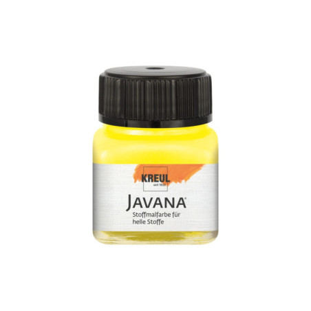 Vopsea pentru textile deschise la culoare Javana, 20 ml