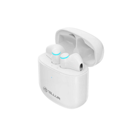 C??ti Bluetooth Tellur Aura True Wireless, APP, alb