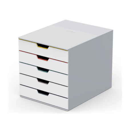 Organizator cu 5 sertare Durable Varicolor MIX 280x292x356mm, reziste