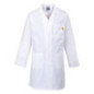 Halat ESD antistatic, PortWest, alb, marimea XL