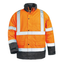 Jacheta impermeabila, Sacla, Hi-Viz, portocaliu, marimea XXL