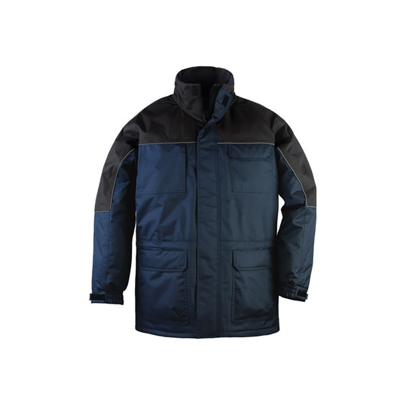 Geaca impermeabila, Sacla, Ripstop, bleumarin/negru, marimea M