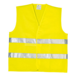 Vesta de semnalizare Sacla, galben, marimea XL