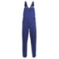 Pantaloni cu pieptar Partner albastru Royal bumbac 280g 4XL,cu bretele reglabile, buzunare laterale