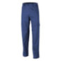 Pantaloni talie Partner albastru Royal bumbac 280g XXL, rezistenti, confortabili, cu buzunar pe lateral