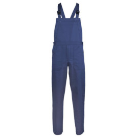 Pantaloni cu pieptar Industry albastru Royal tercot 245g XL, cu buzun