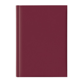 Agenda nedatata A5, hartie offset alb, coperta bordeaux