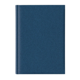 Agenda Adria, nedatata, A5, hartie ivory, coperta albastru