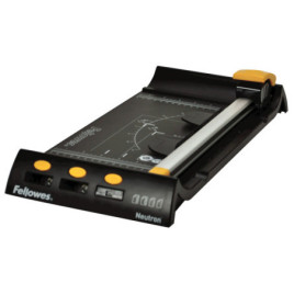Trimmer Fellowes Neutron A4 cu pat de taiere, suport integrat anti-al