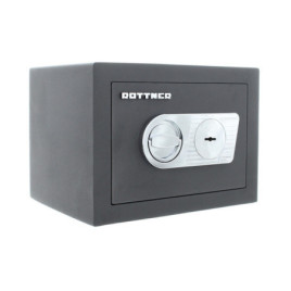 Seif TOSCANA26 incuietoare pe cheie 270x370x280mm, negru, capacitate